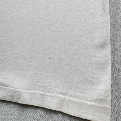 90s 花 蝶々 アートT Tシャツ 白 USA製 虫 L a-u-2505-064