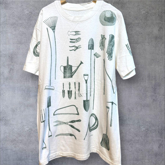 90s 狼 オオカミ ウルフ アート USA製 アニマルT a-000019