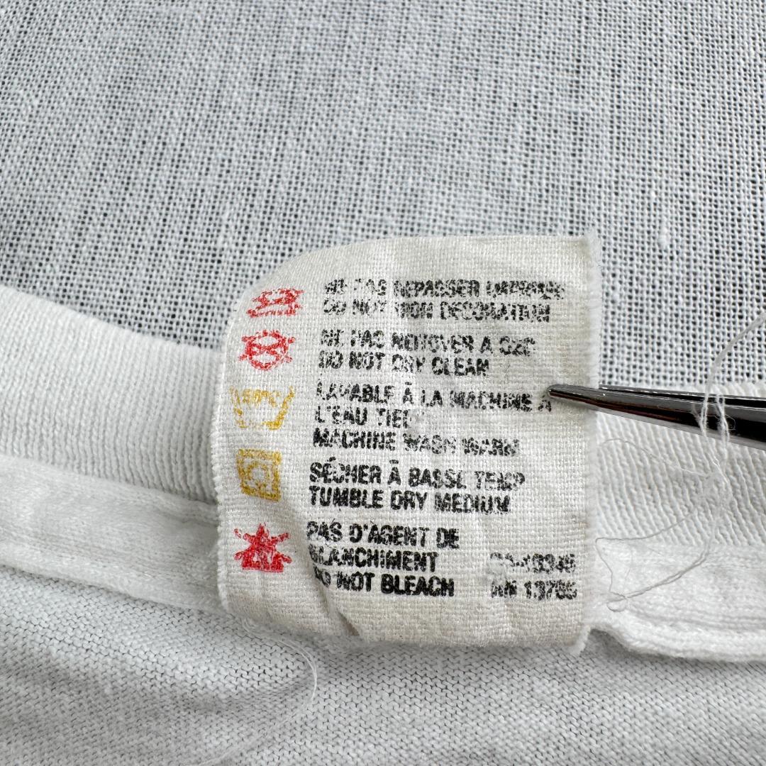 90s Tシャツ アートT 猫 Stuart Katt CAT 白 a-u-2505-082