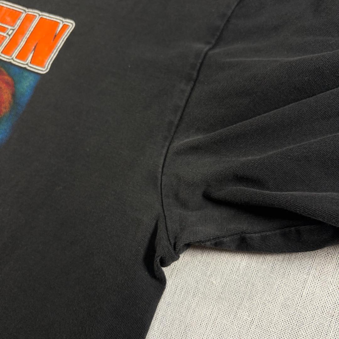 00s Rammstein ラムシュタイン Tシャツ 両面 黒 大き ba-000024