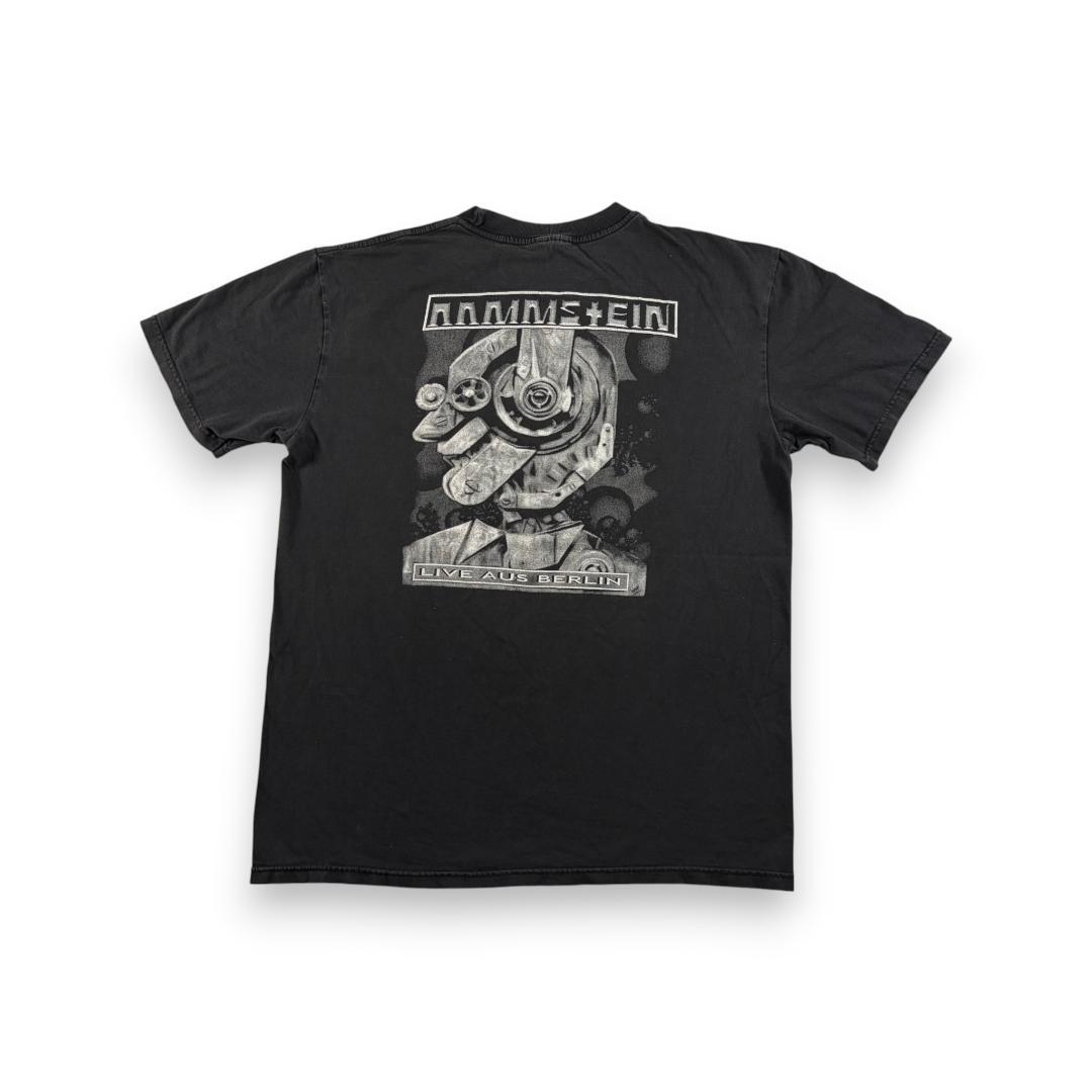 00s Rammstein ラムシュタイン Tシャツ 両面 黒 大き ba-000024