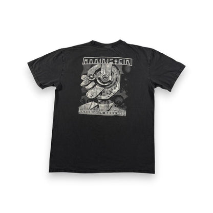 00s Rammstein ラムシュタイン Tシャツ 両面 黒 大き ba-000024
