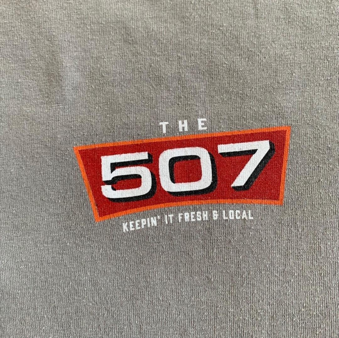 グレー Tシャツ アメリカ USA 507 XL o-000025