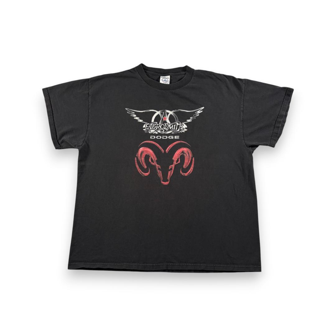 00s Aerosmith Dodge エアロスミス コラボ Tシャ ba-000036