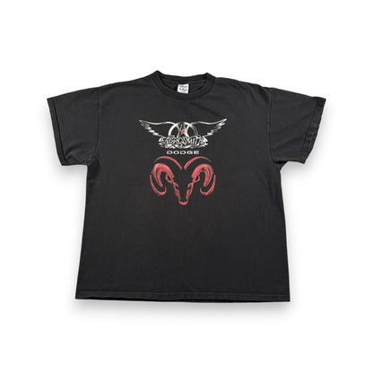 00s Aerosmith Dodge エアロスミス コラボ Tシャ ba-000036