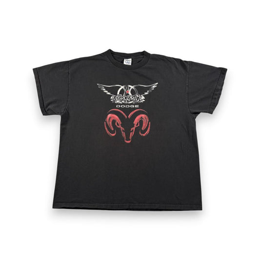 00s Aerosmith Dodge エアロスミス コラボ Tシャ ba-000036