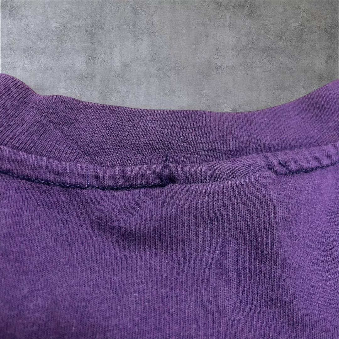 90s ディズニー プーさん 紫 USA d-000022