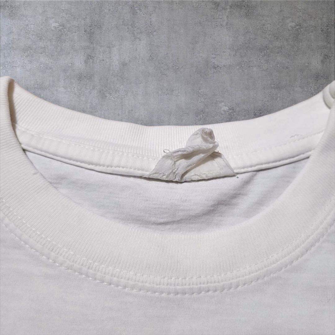 90s アート 白 コットン 大きめ 環境 SDG a-000024