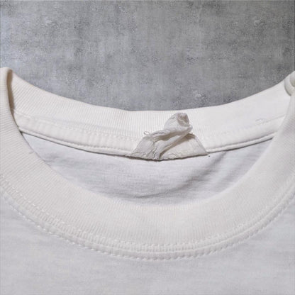 90s アート 白 コットン 大きめ 環境 SDG a-000024