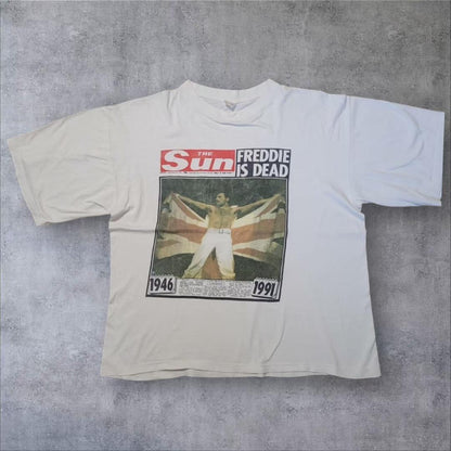 QUEEN フレディ マーキュリー 追悼T XL ba-000021