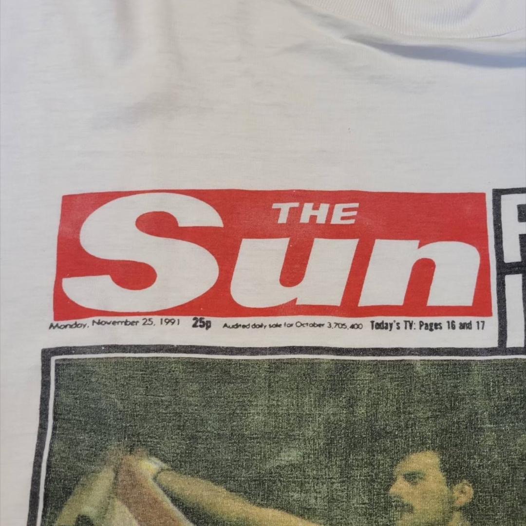 QUEEN フレディ マーキュリー 追悼T XL ba-000021