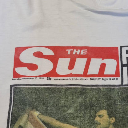 QUEEN フレディ マーキュリー 追悼T XL ba-000021