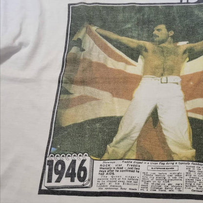 QUEEN フレディ マーキュリー 追悼T XL ba-000021