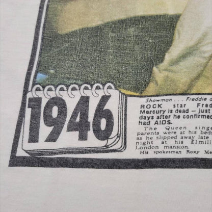 QUEEN フレディ マーキュリー 追悼T XL ba-000021