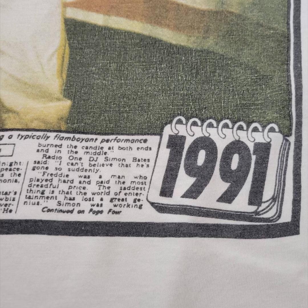 QUEEN フレディ マーキュリー 追悼T XL ba-000021