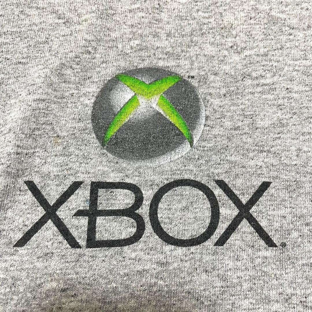 00s XBOX 企業T グレー Tシャツ ゲームT マイクロソフト 古着 co-000003