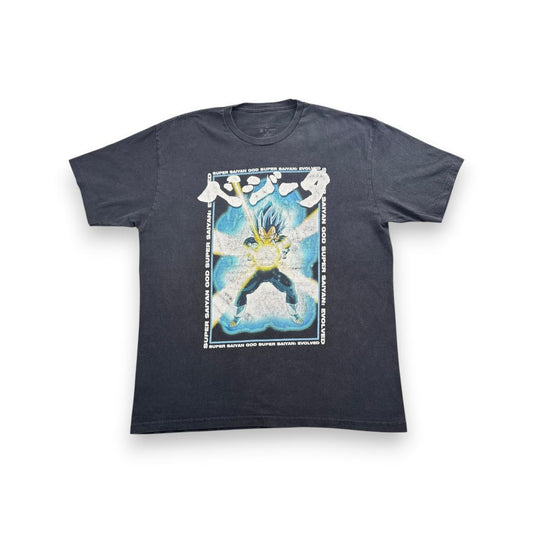 00s ドラゴンボール ベジータ スーパーサイヤ人 Tシャツ 黒XL ch-x-2505-001