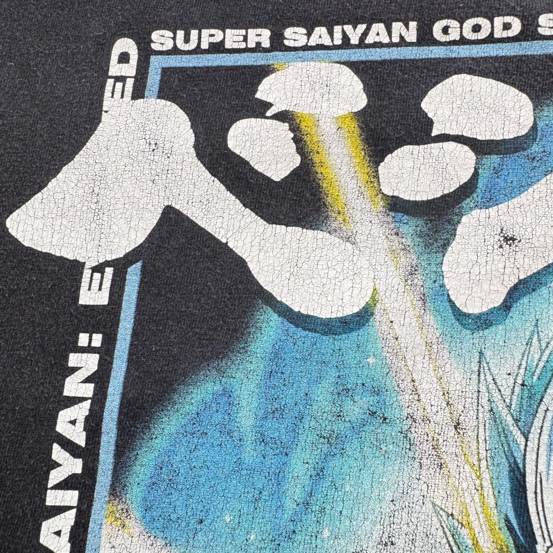 00s ドラゴンボール ベジータ スーパーサイヤ人 Tシャツ 黒XL ch-x-2505-001