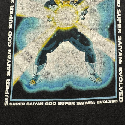 00s ドラゴンボール ベジータ スーパーサイヤ人 Tシャツ 黒XL ch-x-2505-001
