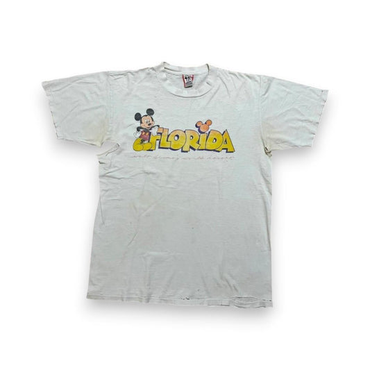 90s USA製 ミッキー ディズニー Tシャツ タワーオブテラー d-u-2505-001