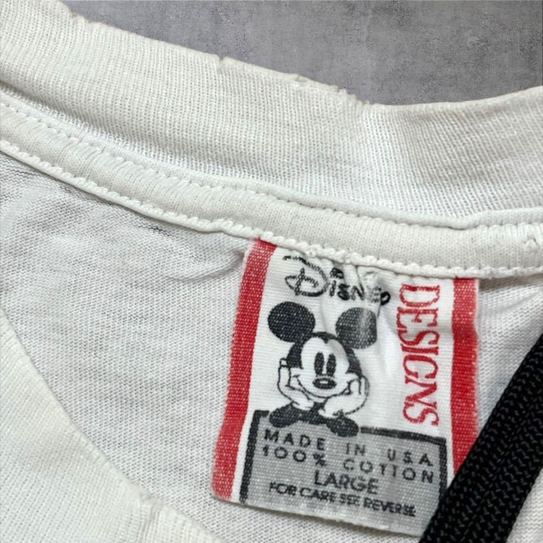 90s USA製 ミッキー ディズニー Tシャツ タワーオブテラー d-u-2505-001