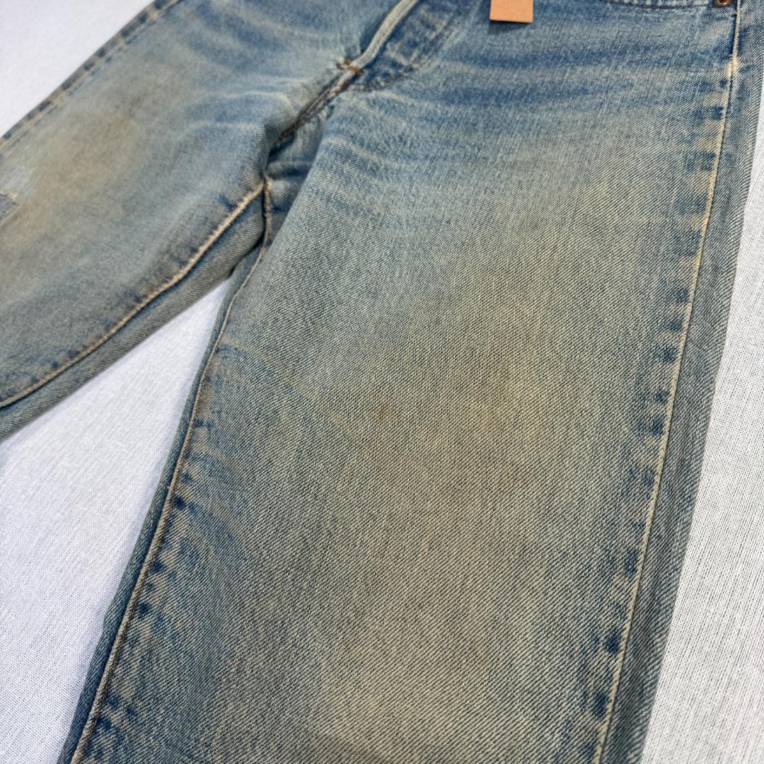 70s 66後期 赤耳 levi's 501 USA製 ボタン裏6 pa-00024