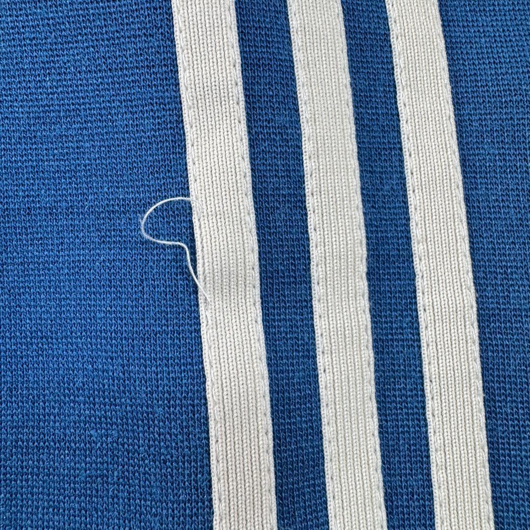 60s adidas アディダス ガイコツジャージ 西ドイツ製 ブルー ad-t-2505-023