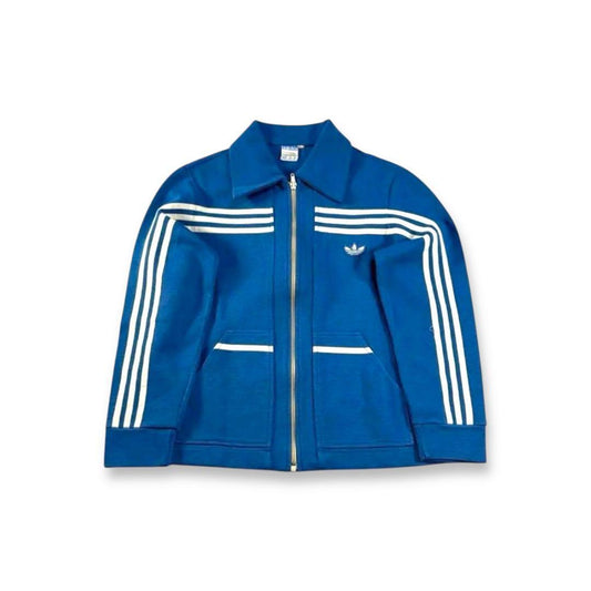 60s adidas アディダス ガイコツジャージ 西ドイツ製 ブルー ad-t-2505-023