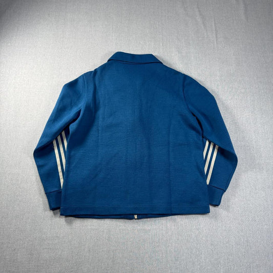 60s adidas アディダス ガイコツジャージ 西ドイツ製 ブルー ad-t-2505-023