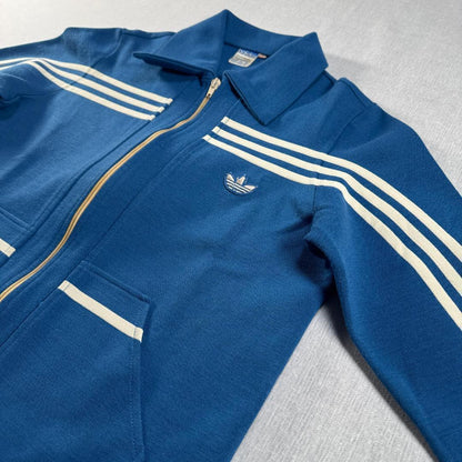 60s adidas アディダス ガイコツジャージ 西ドイツ製 ブルー ad-t-2505-023