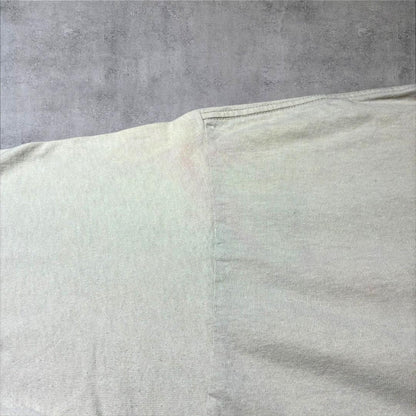 90s 手話 The american sign alphabet アートT ギルダン カナダ製 ベージュ XL a-u-2505-072