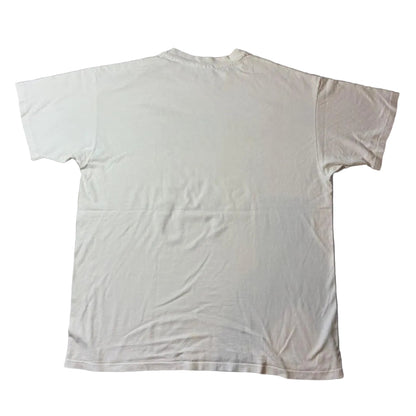 90s human i tee カエル アニマルT USA製 ホワイト 2XL a-u-2505-071