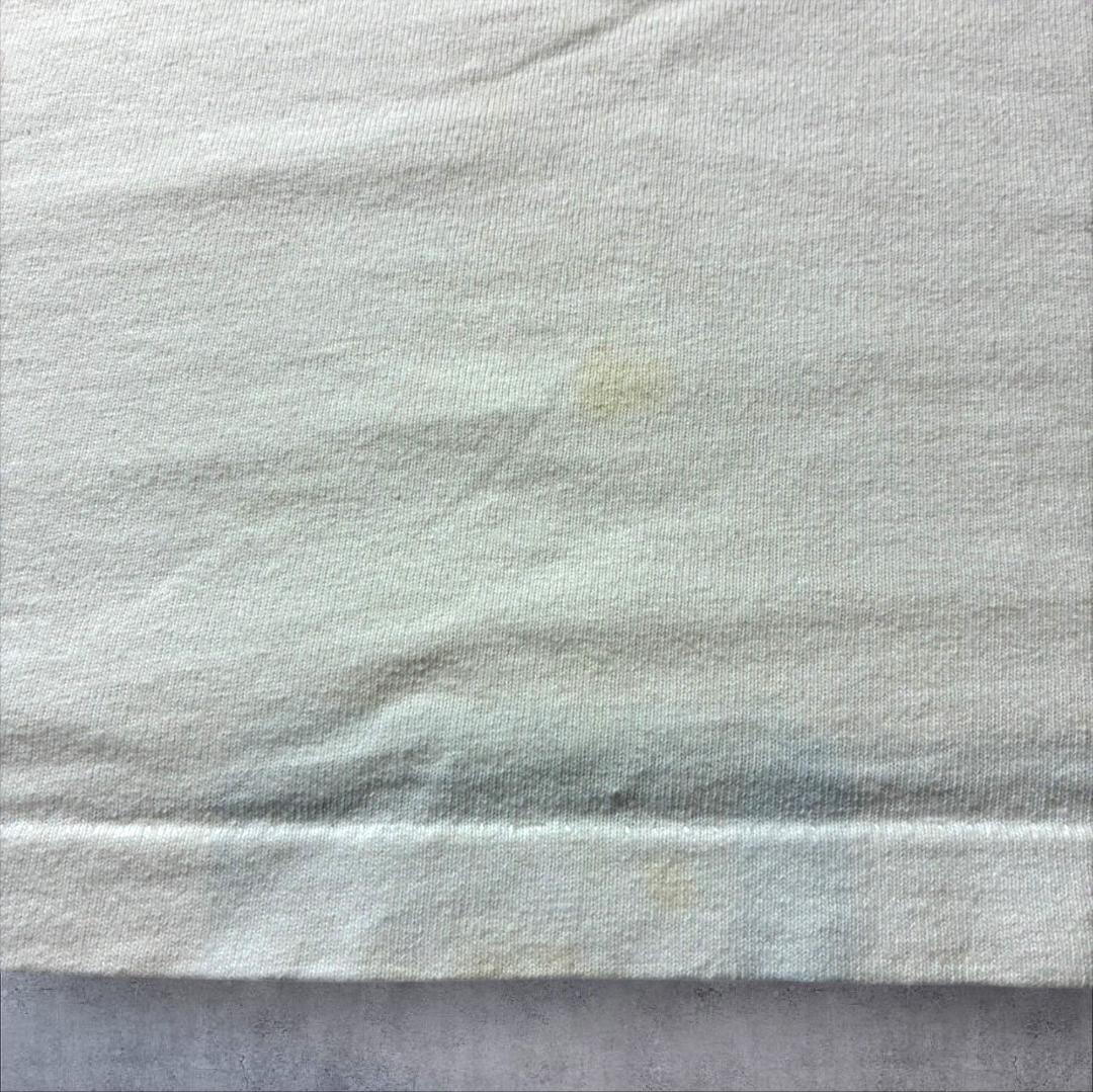 90s human i tee カエル アニマルT USA製 ホワイト 2XL a-u-2505-071