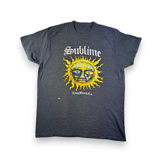 00s サブライム SUBLIME Tシャツ ロングビーチ グレー ba-000046
