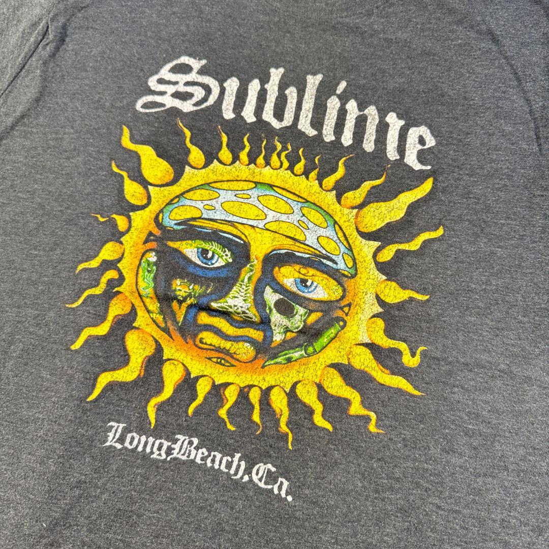 00s サブライム SUBLIME Tシャツ ロングビーチ グレー ba-000046