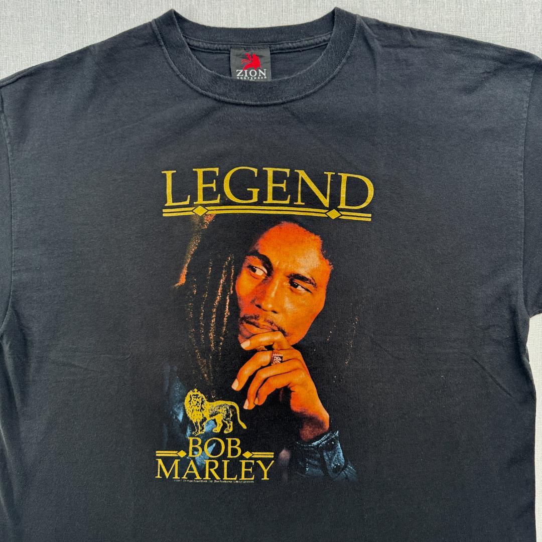 00s ボブマーリー BOB MARLEY LEGEND ZION バンドT ba-u-2505-108