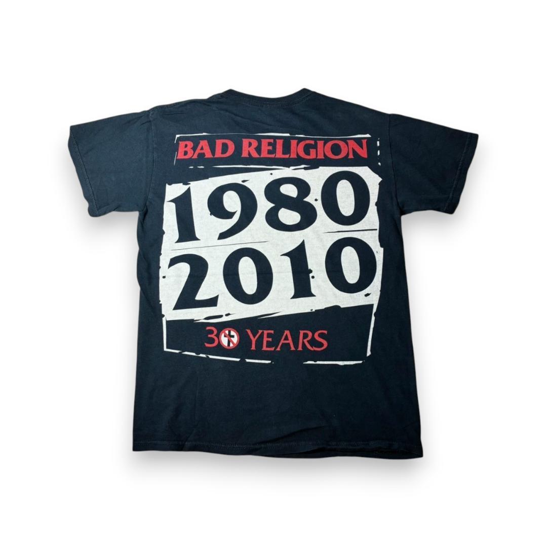 BAD RELIGION 30周年 両面Tシャツ S バンドT 黒 ba-u-2505-029