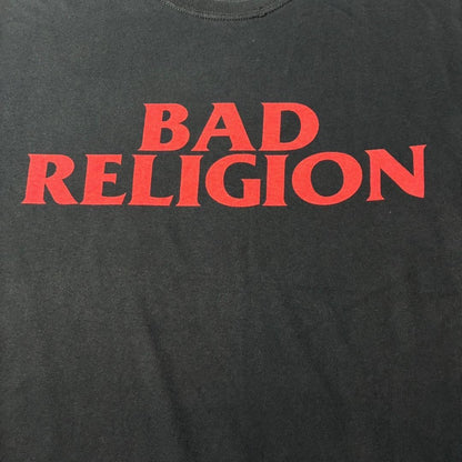 BAD RELIGION 30周年 両面Tシャツ S バンドT 黒 ba-u-2505-029