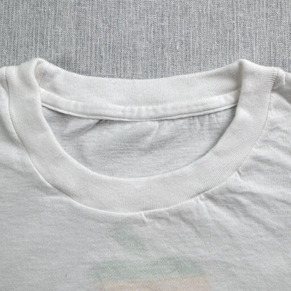 80 90s 企業T Apple アップル Tシャツ 白 企業 2603-0014