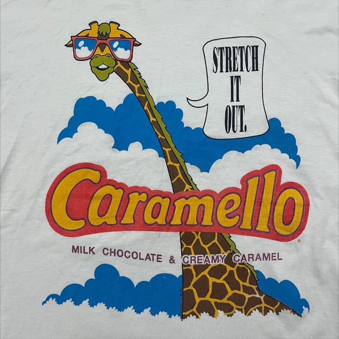 90s チョコレート会社 キリン 企業T USA製 アニマル co-u-2505-025