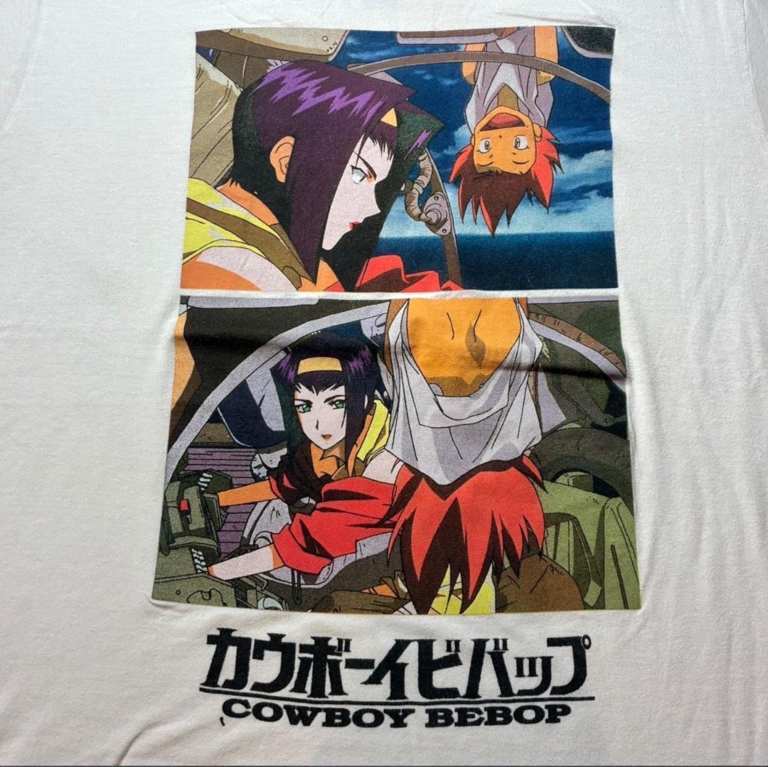カウボーイビバップ Tシャツ オフィシャル 海外企画 白 L ch-u-2505-022