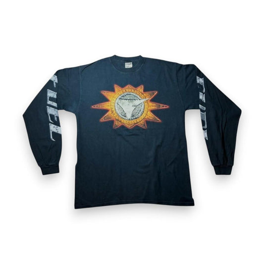 バンT ロンT FUEL Tシャツ 太陽 バンドT 長袖 anvil ba-u-2505-083