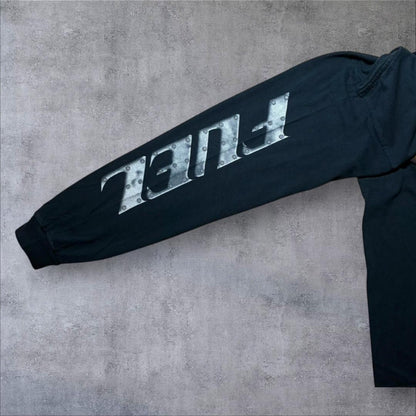 バンT ロンT FUEL Tシャツ 太陽 バンドT 長袖 anvil ba-u-2505-083