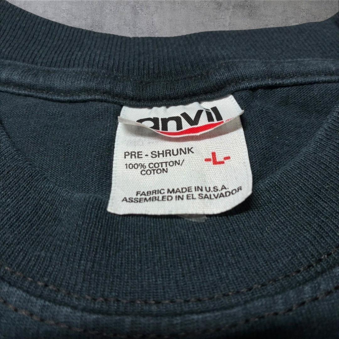 バンT ロンT FUEL Tシャツ 太陽 バンドT 長袖 anvil ba-u-2505-083