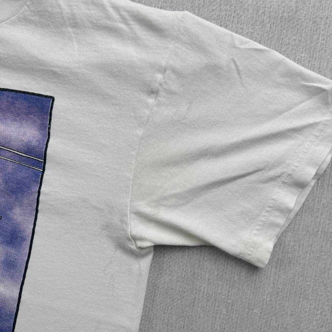90s アートT Tシャツ 蚊 ブリーチャーズ 白 白 a-000031