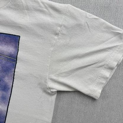90s アートT Tシャツ 蚊 ブリーチャーズ 白 白 a-000031