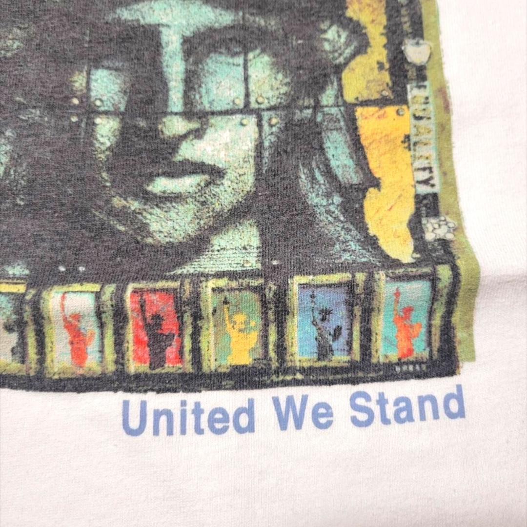 自由の女神 Tシャツ USA アートT 白 ギルダン M a-000010