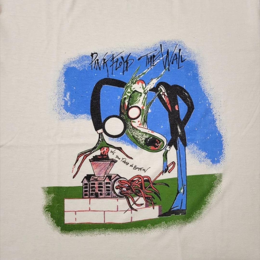 80s バンT ピンクフロイド Tシャツ THE WALL スペイン ba-000006