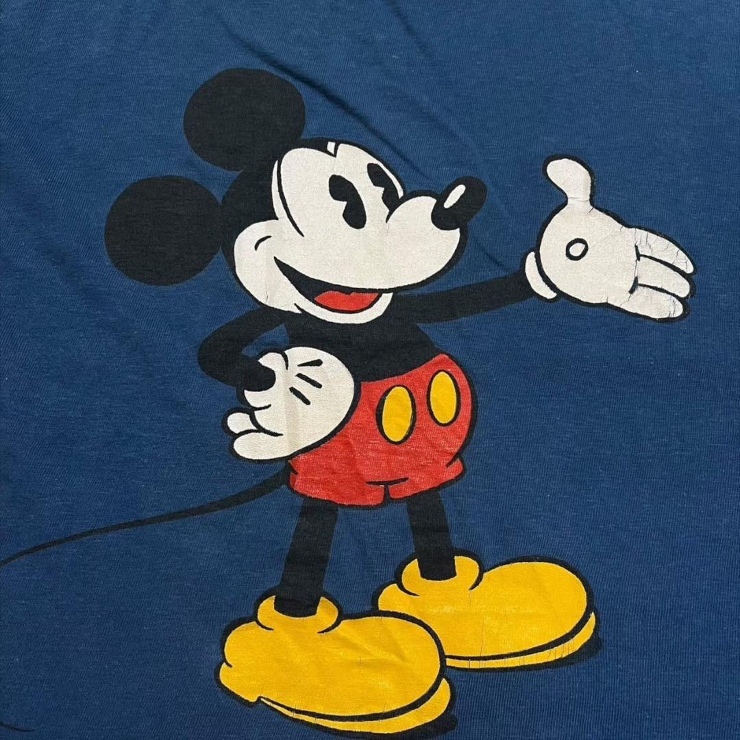 80s 90s USA製 ミッキーマウス タンクトップ M d-000016