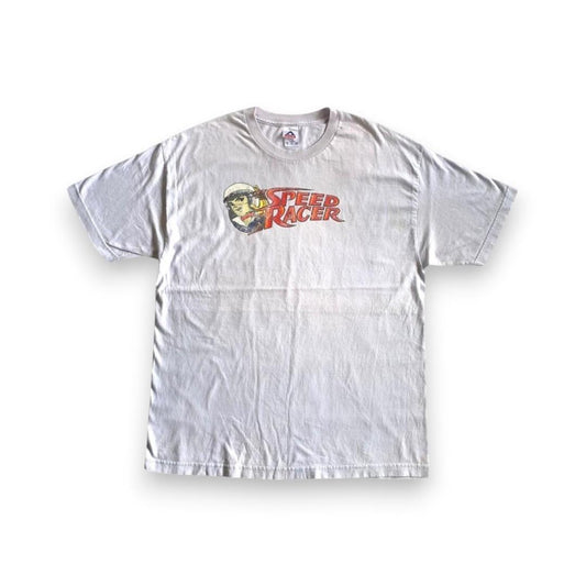 00s マッハGoGoGo スピードレーサー Tシャツ 白 XL ch-000015